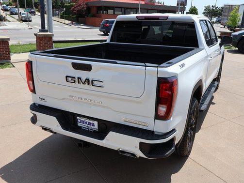 Summit White 2025 GMC Sierra 1500 Elevation