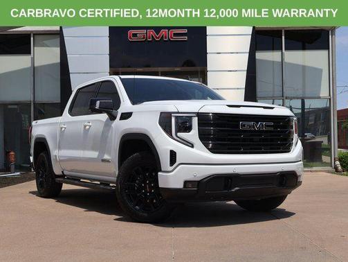 Summit White 2025 GMC Sierra 1500 Elevation