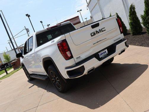 Summit White 2025 GMC Sierra 1500 Elevation