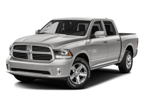 Bright Silver Metallic Clearcoat 2016 RAM 1500 Big Horn