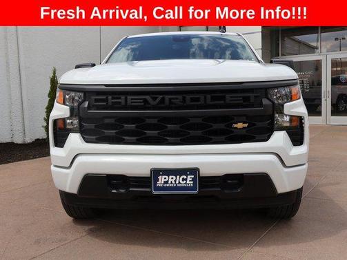 Summit White 2024 Chevrolet Silverado 1500 Custom