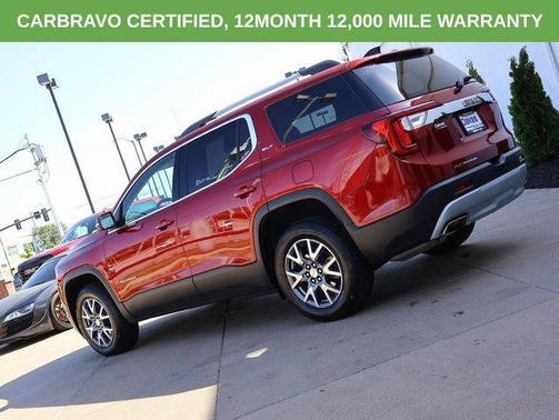 Volcanic Red Tintcoat 2023 GMC Acadia FWD SLT