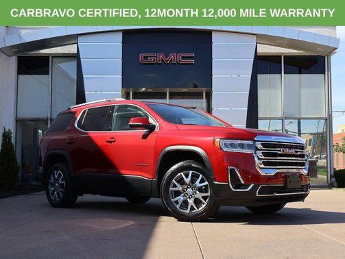 Volcanic Red Tintcoat 2023 GMC Acadia FWD SLT