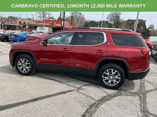 Volcanic Red Tintcoat 2023 GMC Acadia FWD SLT