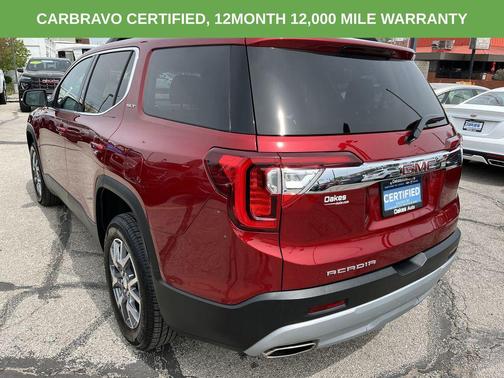 Volcanic Red Tintcoat 2023 GMC Acadia FWD SLT