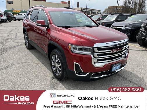 Volcanic Red Tintcoat 2023 GMC Acadia FWD SLT