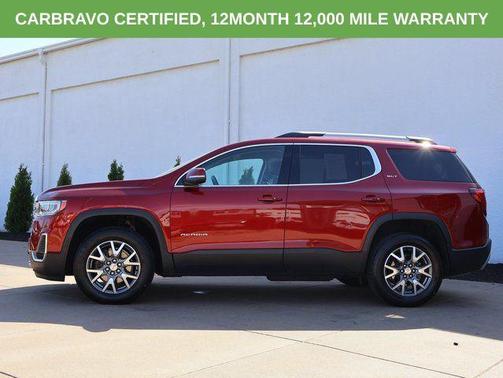 Volcanic Red Tintcoat 2023 GMC Acadia FWD SLT