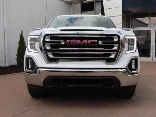 Summit White 2021 GMC Sierra 1500 SLT