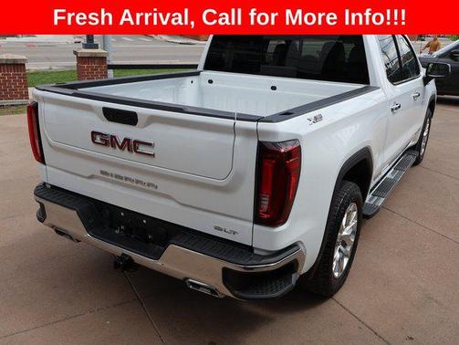 Summit White 2021 GMC Sierra 1500 SLT