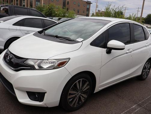 White Orchid Pearl 2016 Honda Fit EX