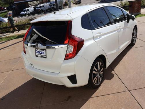 White Orchid Pearl 2016 Honda Fit EX