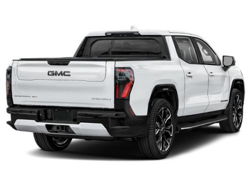 Summit White 2026 GMC Sierra EV Max Range Denali