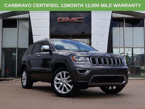 Granite Crystal Metallic Clearcoat 2017 Jeep Grand Cherokee Limited