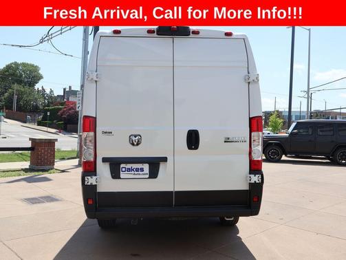 Bright White Clearcoat 2023 RAM ProMaster 3500 High Roof