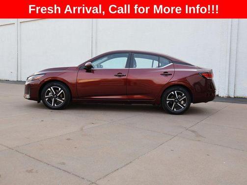 Rosewood Metallic 2025 Nissan Sentra SV