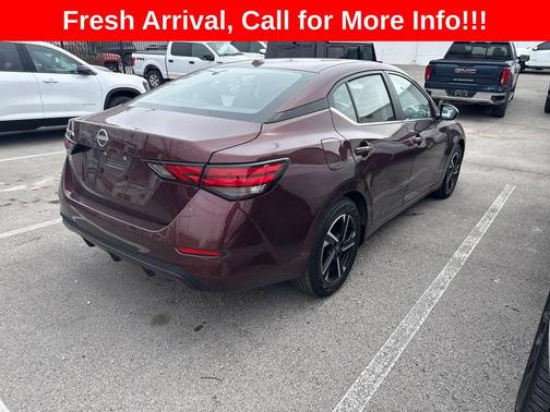 Rosewood Metallic 2025 Nissan Sentra SV