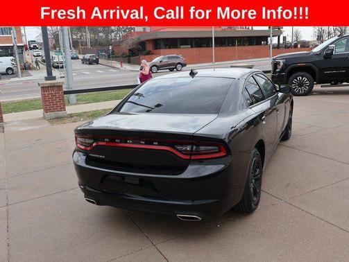 Pitch Black Clearcoat 2023 Dodge Charger SXT