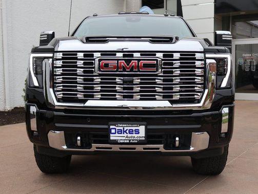 Onyx Black 2025 GMC Sierra 3500 Denali