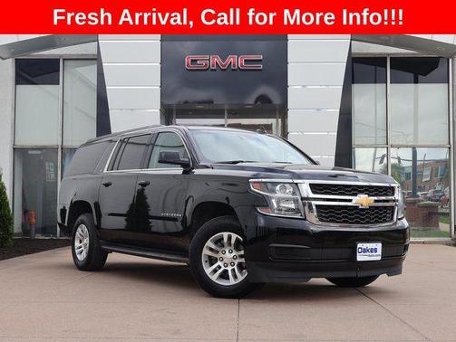 Black 2018 Chevrolet Suburban LT