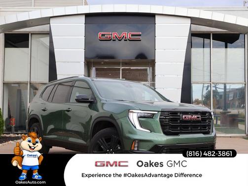 Trailstone Green Metallic 2027 GMC Acadia Elevation, AWD