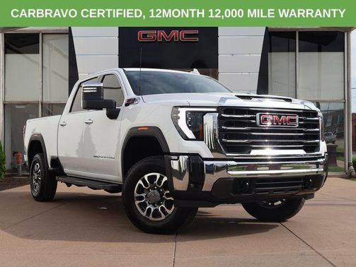 Summit White 2025 GMC Sierra 2500 SLT