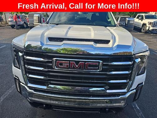 Summit White 2025 GMC Sierra 2500 SLT