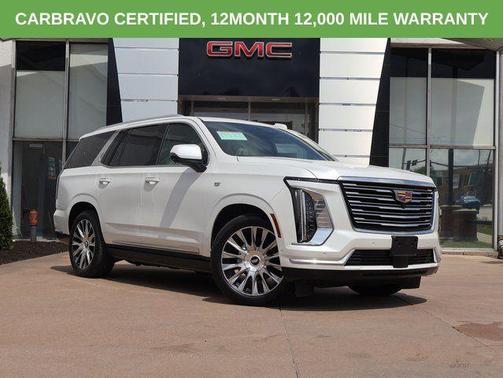 Crystal White Tricoat 2025 Cadillac Escalade Premium Luxury Platinum