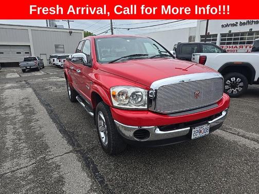 Flame Red Clearcoat 2008 Dodge Ram 1500 SLT Quad Cab