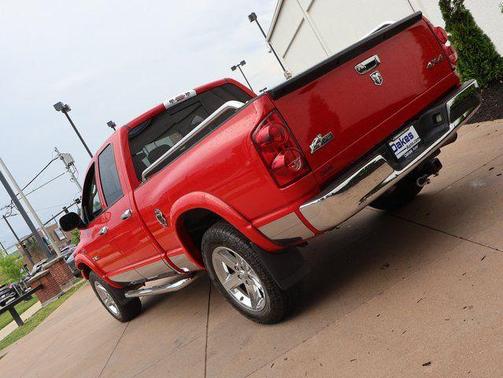 Flame Red Clearcoat 2008 Dodge Ram 1500 SLT Quad Cab