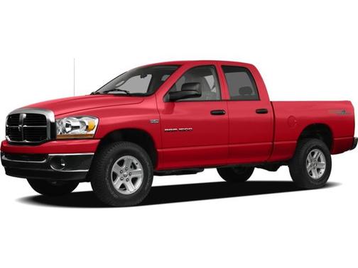 Flame Red Clearcoat 2008 Dodge Ram 1500 SLT Quad Cab