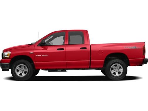 Flame Red Clearcoat 2008 Dodge Ram 1500 SLT Quad Cab