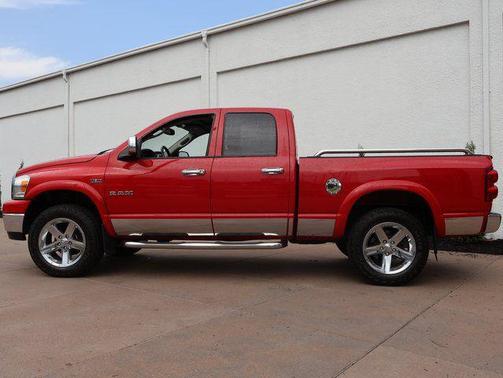 Flame Red Clearcoat 2008 Dodge Ram 1500 SLT Quad Cab