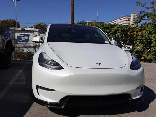 Pearl White Multi-Coat 2020 Tesla Model Y Long Range Dual Motor All-Wheel Drive