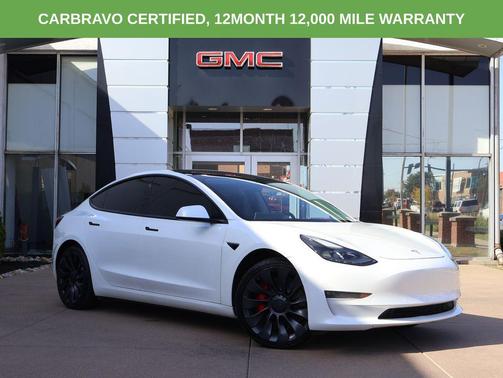 Pearl White Multi-Coat 2021 Tesla Model 3 Performance