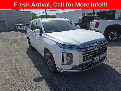 Hyper White 2024 Hyundai PALISADE Calligraphy