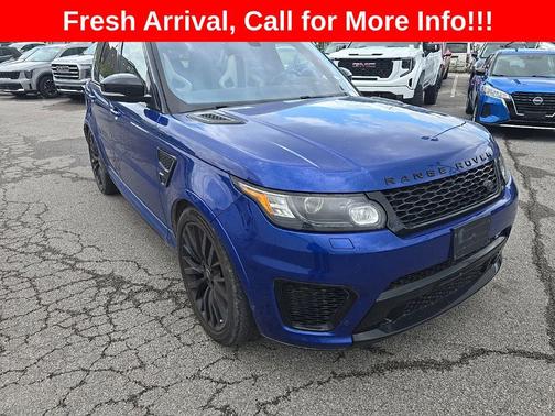 Estoril Blue 2017 Land Rover Range Rover Sport 5.0L Supercharged SVR