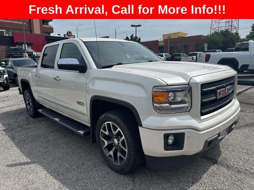 White Diamond Tricoat 2015 GMC Sierra 1500 SLT