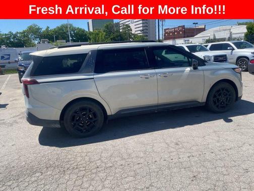 Ivory Silver 2025 Kia Carnival Hybrid SX Prestige