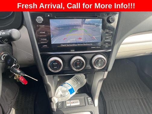 Crystal White Pearl 2018 Subaru Forester 2.5i Premium