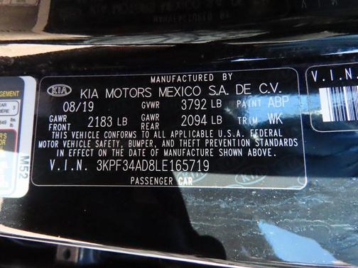 2020 Kia Forte GT-Line