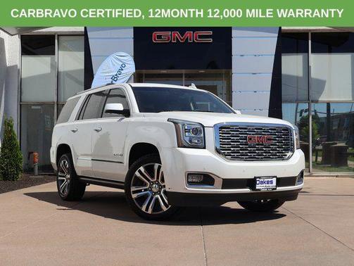 White Frost Tricoat 2019 GMC Yukon Denali
