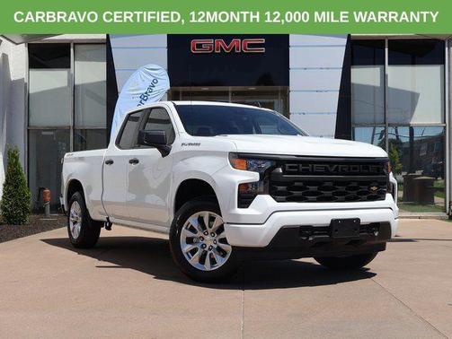 Summit White 2026 Chevrolet Silverado 1500 Custom