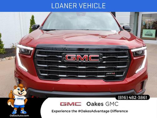 Volcanic Red Tintcoat 2027 GMC Acadia AWD AT4