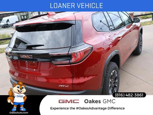 Volcanic Red Tintcoat 2027 GMC Acadia AWD AT4