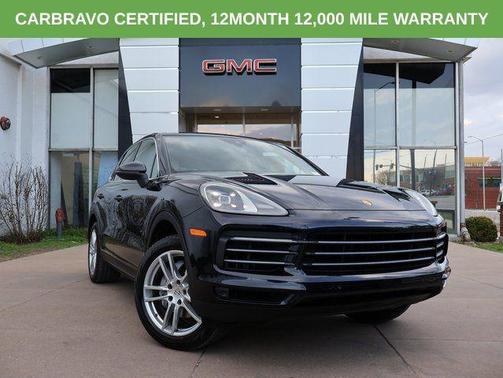 Blue 2020 Porsche Cayenne Cayenne