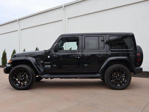 Black Clearcoat 2023 Jeep Wrangler 4xe Sahara