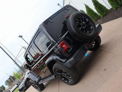 Black Clearcoat 2023 Jeep Wrangler 4xe Sahara