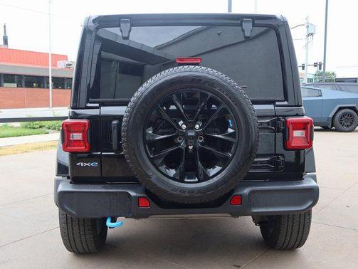 Black Clearcoat 2023 Jeep Wrangler 4xe Sahara