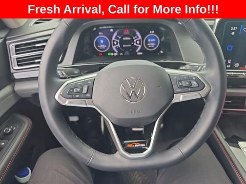 Pure Gray 2025 Volkswagen Atlas 2.0T Peak Edition
