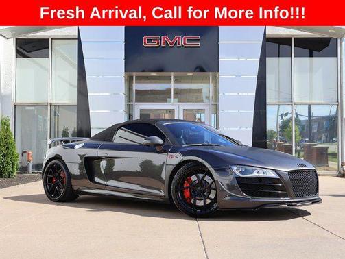Phantom Black Pearl Effect/Black Roof 2011 Audi R8 5.2 quattro Spyder